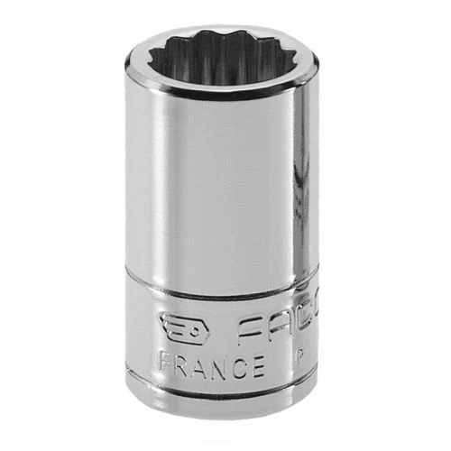 Douille 1/4'' Facom 12 pans métriques R.E 1 Douille 1/4'' Facom 12 pans métriques R.E