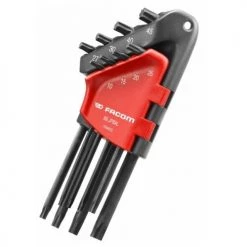 Jeux de 8 clés mâles coudées Torx® en étui Facom 89.JP8AL