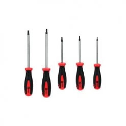 Jeu de 5 tournevis Hanger étoile percée 10 Jeu de 5 tournevis Hanger étoile percée -Clé et douille Soldes AFD 139326