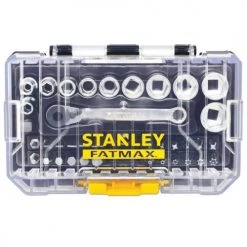 Coffret 37 outils 1/4'' Stanley STAKBOX S -Clé et douille Soldes AFD 145848