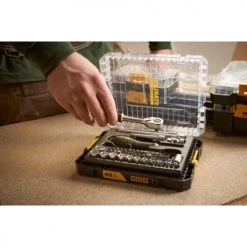 Coffret de 48 outils 1/4'' Stanley STAKBOX M -Clé et douille Soldes AFD 145860