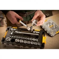 Coffret de 26 outils Stanley FATMAX STAKBOX L 1/2 '' -Clé et douille Soldes AFD 146145