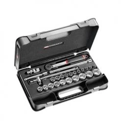 Jeu de douilles 1/2'' 6 pans métriques Facom 26 pièces S.161-4P6