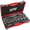 Coffret 1/2'' Sam outillage de 32 outils 6 pans en mm - 75-SH32