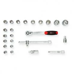 Coffret de douilles 6 pans 1/2'' Hanger 25 pièces -Clé et douille Soldes AFD 176762