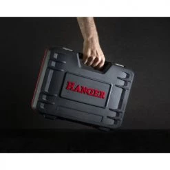 Coffret de douilles 1/4'' + 1/2'' 6 pans métriques 60 pièces Hanger 10 Coffret de douilles 1/4'' + 1/2'' 6 pans métriques 60 pièces Hanger -Clé et douille Soldes AFD 176771