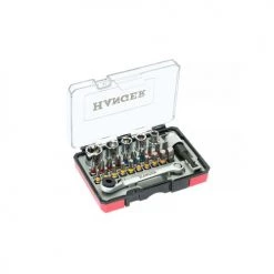 Coffret d'embouts de vissage et cliquet 27 pièces HANGER -Clé et douille Soldes AFD 178304