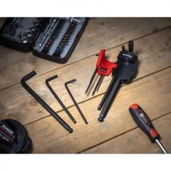 Jeu de 9 clés mâles 6 pans noires métriques Hanger 11 Jeu de 9 clés mâles 6 pans noires métriques Hanger -Clé et douille Soldes AFD 178446