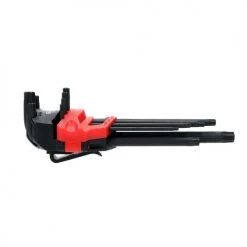 Jeu de 9 clés mâles étoile percée noire Hanger -Clé et douille Soldes AFD 178451