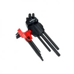 Jeu de 9 clés mâles étoile percée noire Hanger -Clé et douille Soldes AFD 178453