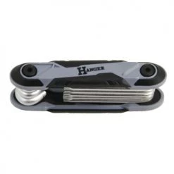 Jeu de 8 clés mâles étoile percée sur monture Hanger -Clé et douille Soldes AFD 26001