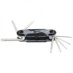 Jeu de 8 clés mâles étoile percée sur monture Hanger