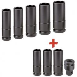 Composition douilles à choc Facom longues paroi mince VL/VUL NSB