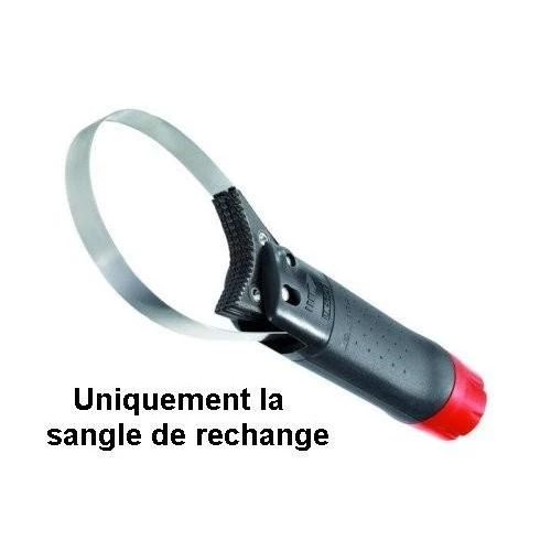 Sangle de rechange pour clé filtre à huile Facom U.46ACL 1 Sangle de rechange pour clé filtre à huile Facom U.46ACL