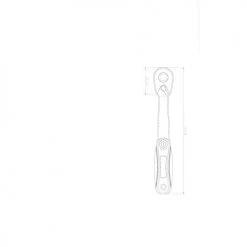 Cliquet radio Hanger 1/4'' - 251091 -Clé et douille Soldes AFD 78352