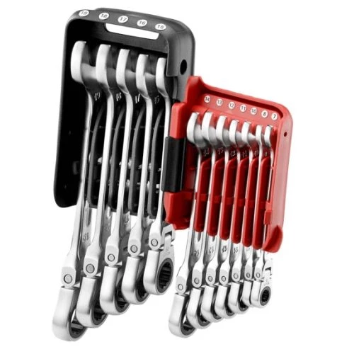 Jeu de 12 clés mixtes à cliquet articulées métriques Facom 467BF.JP12 2 Jeu de 12 clés mixtes à cliquet articulées métriques Facom 467BF.JP12 – Image 2