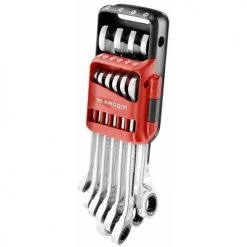 Jeu de 10 clés mixtes à cliquet métriques Facom 467BR.JP10