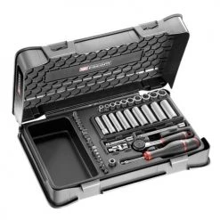 Coffret douilles 1/4'' 6 pans métriques 46 pièces Facom R.2BL