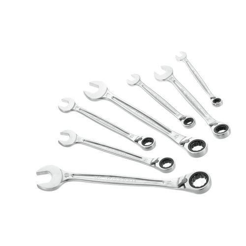 Jeu de clés mixtes à cliquet métriques Facom 467B.J7 1 Jeu de clés mixtes à cliquet métriques Facom 467B.J7